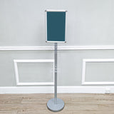 FixtureDisplays? 12.3 X 12 X 64" Poster Stand, Signage Literature Display Rack, 11X17" Graphic Snapframe 10050 NEW
