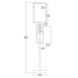 FixtureDisplays? 12.3 X 12 X 64" Poster Stand, Signage Literature Display Rack, 11X17" Graphic Snapframe 10050 NEW