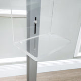 FixtureDisplays? 12.3 X 12 X 64" Poster Stand, Signage Literature Display Rack, 11X17" Graphic Snapframe 10050 NEW