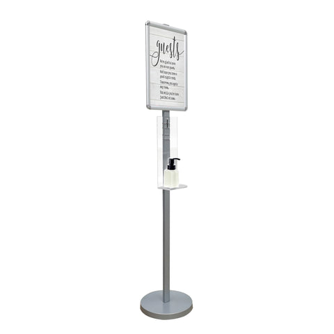 FixtureDisplays? 12.3 X 12 X 64" Poster Stand, Signage Literature Display Rack, 11X17" Graphic Snapframe 10050 NEW