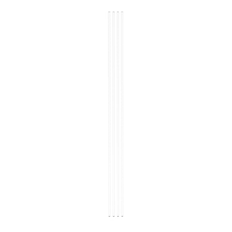 3mm (nominal 1/8) Diameter X 36 Long Acrylic Rod Plexiglass Stick Clear Lucite 10128-36-4PK