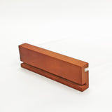 5x7" Acrylic Sign Holder Slant/Vertical Design Wood Base Tabletop Picture Frame 10174-5x7 L