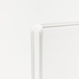 5x7" Acrylic Sign Holder T Shape Clear Picture Frame Wood Base CountertopDisplay 10175-5x7 T-24PK