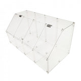 FixtureDisplays® 24 X 12 X 12" Acrylic Bin Plaxiglass Organizer 4 Compartments Display Bin for Candy, Cereal, Chocolate Coffee Bean Assembly Video Provided 10206