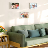 2-Sheet Acrylic Wall Mount Sign Holder Picture Frame Portrait/Landscape Display 10228-8.5*11