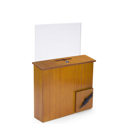 Suggestion box,Donation box,mail box,with clear acrylic sign holder