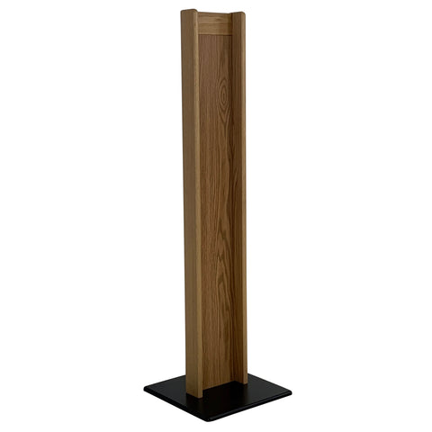 Hand Sanitizer Dispenser Stand, Light Oak