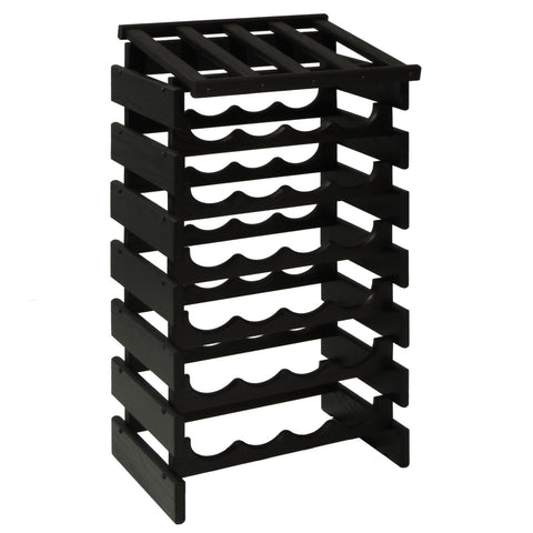 FixtureDisplays 28 Bottle Dakota? Wine Rack with Display Top 1040241