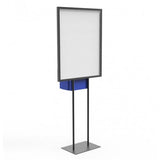 Poster Stand Social Distane Donation Charity Fundraising Box Collection Tithing