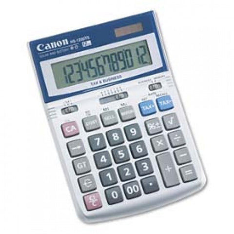 Canon Desktop Calculator, CNMLS 100TSG, 10 Digit LCD Display Screen
