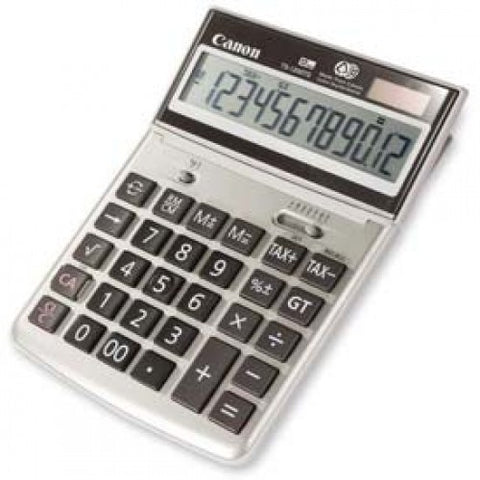 Canon Semi Desktop Calculator, CNMHS 20TG, 12 Digit LCD Display Screen