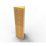 Slatwall Three Sided Merchandiser Display Information Kiosk Stand 11709 9 3S 90Day Lead Time