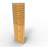 Slatwall Three Sided Merchandiser Display Information Kiosk Stand 11709 9 3S 90Day Lead Time