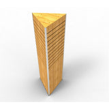 Slatwall Three Sided Merchandiser Display Information Kiosk Stand 11709 9 3S 90Day Lead Time