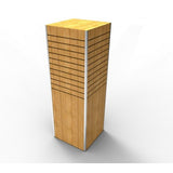 Slatwall Four Sided Merchandiser Display Information Kiosk Stand 11709 9 4S 90Day Lead Time