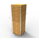 Slatwall Four Sided Merchandiser Display Information Kiosk Stand 11709 9 4S 90Day Lead Time