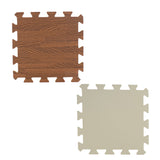 24X24" Wood Grain EVA Interlocking Foam Floor Tiles  Home Gym 25 Pack 100 SQ FT 119950