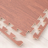24X24" Wood Grain EVA Interlocking Foam Floor Tiles  Home Gym 25 Pack 100 SQ FT 119950