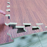 24X24" Wood Grain EVA Interlocking Foam Floor Tiles  Home Gym 25 Pack 100 SQ FT 119950