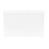 Wall Mount Sign Holder Clear Acrylic Picture Frame Transparent Poster Frame