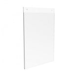 Wall Mount Sign Holder Clear Acrylic Picture Frame Transparent Poster Frame