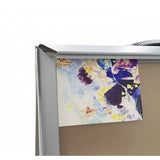 FixtureDisplays® 21.7 X 35.2 X 24" A-Frame Sidewalk Sign MenuBoard Snapframe Restaurant 2-Sided A-Board Graphic Poster Banner 19204