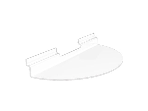 12x6 Acrylic Slatwall Holder Display Wall Mount Rack Round Circle Display 13825