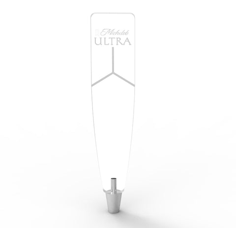 Acrylic Plexiglass Lucite Michelob ultra Handle 14107
