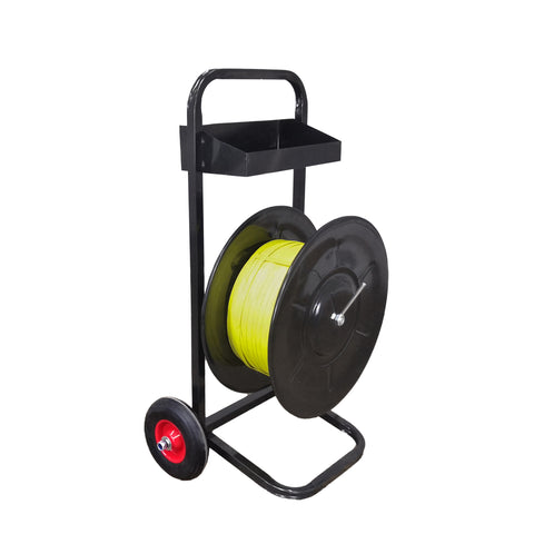 Banding Strapping Cart for Steel and Poly Strapping, Fits All Core Sizes, OD up to 20 Cart dims: 16.5 * 19.5 * 39 14433