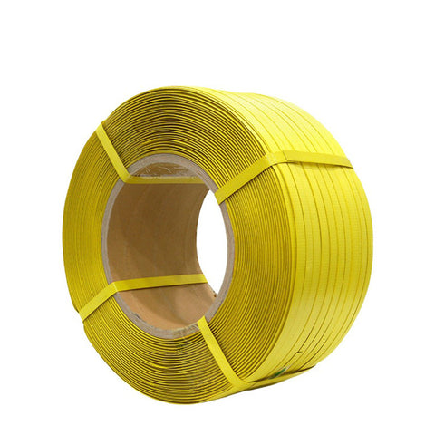 FixtureDisplays? Poly Strap,Polypropylene Strapping, Box Pallet Strapping Banding Unitization Reel 2300' Long,1/2' Wide (0.53), 20 OD X 8Core 14434