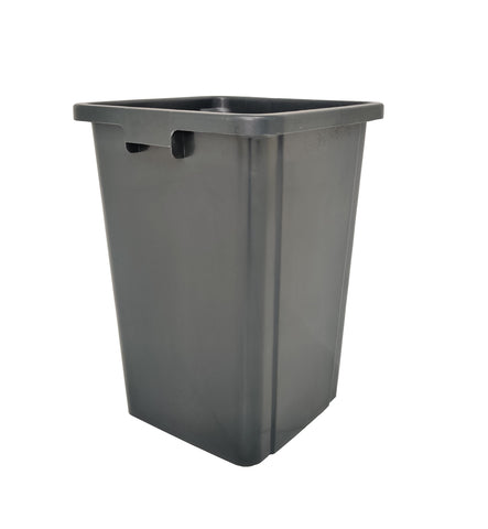26 Gallon Black Trash Can Garbage Waste Bin Container Heavy Duty Receptacle