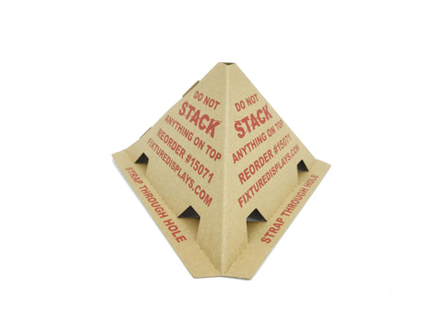 Do Not Stack Pallet Cones Paper No Double Stack Cones Nothing on Top Cone Sign