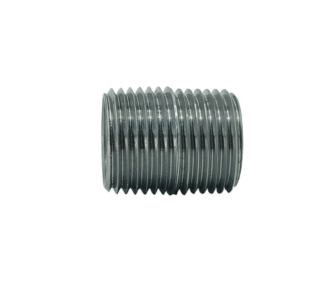 1/2 threaded male black pipe nipple tube fixture fitting plumbing nipple iron