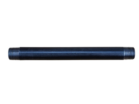 8 Black Pipe Decor 1/2 Dia Malleable Cast Iron Pipe Steel Hallf Inch Threaded
