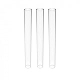 FixtureDisplays® Clear Acrylic Tube 1" Diameter Nominal (25MM to be exact,or 0.98" exact outside dim) x 12" Long,5/64"(2mm) Wall Open Ended Thickness 15136-12"