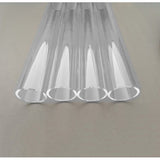 FixtureDisplays® Clear Acrylic Tube 1" Diameter Nominal (25MM to be exact,or 0.98" exact outside dim) x 12" Long,5/64"(2mm) Wall Open Ended Thickness 15136-12"