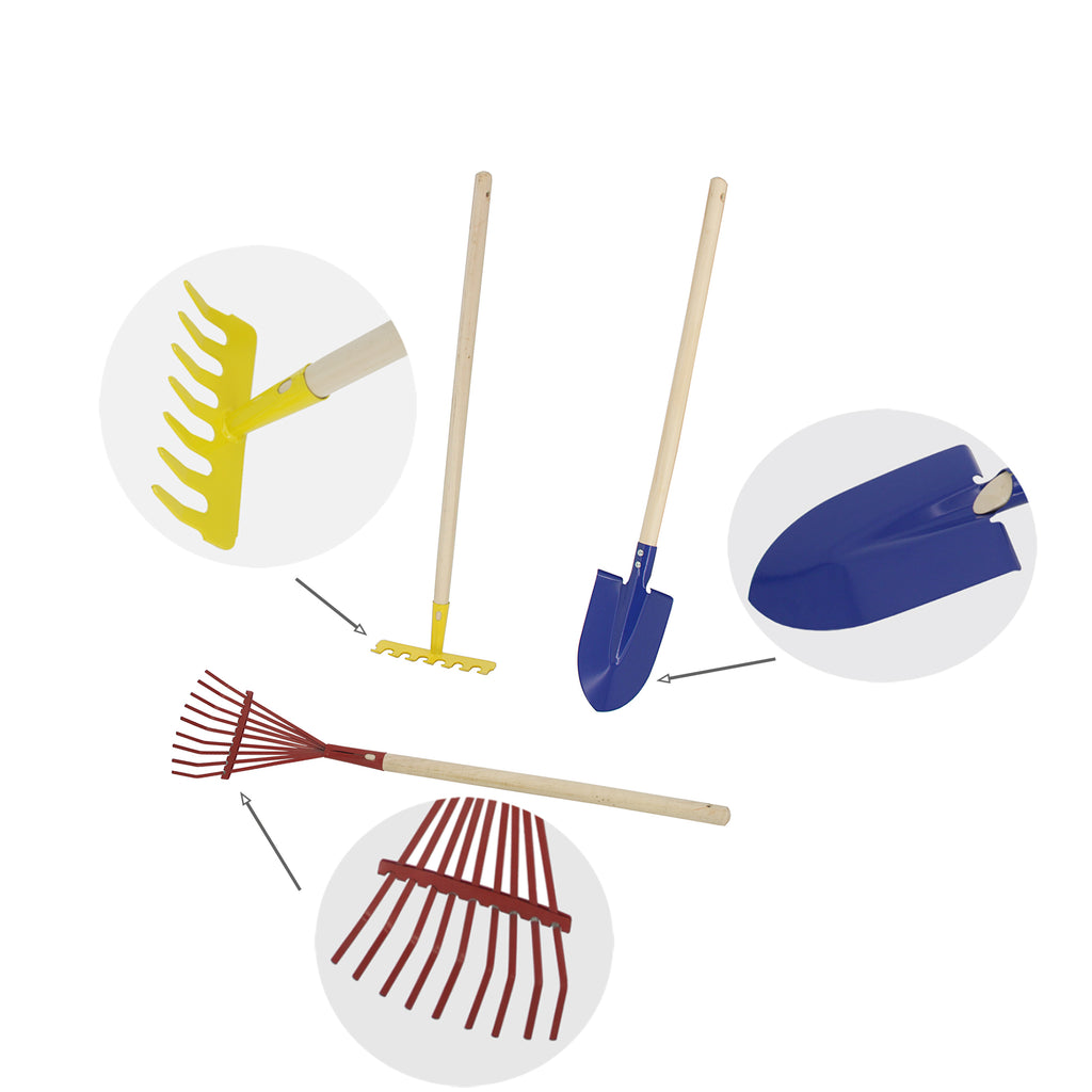 kids garden tool set FixtureDisplays Kids Garden Tool Set 28