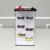 16X10X33.5" Countertop 18 Pairs Eyewear Display Sunglass Display with LED light 15225 Make to Order, 3 Months Lead Time