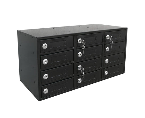 12 Slot_Cellphone_iPad_Mini_Charging_Station_Locker_Assignment_Mail_Slot_Box