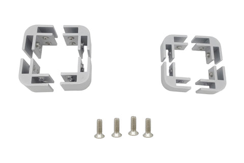 90 Degrees Aluminum Alloy Glass Clamp Holder Corner Bracket 8.3 mm (0.34) Thick