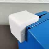 Polystyrene Corner Protector for Packaging Shipping Boxes 3X3X3" 15581-3*3*3-8PK