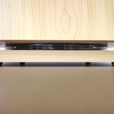 12x12x24 Slatwall Spinner Display Rack Rotating Countertop Stand Maple Finish 15591-MAPLE