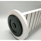 2 Sided Slatwall Counter Spinner White Display Rack Souvenior Stand Gift Display