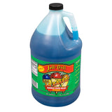 Snow Cone Syrup Shaved Ice - Eight Flavors, 1 Gallon Jug 15680-Bubble Gum Blue