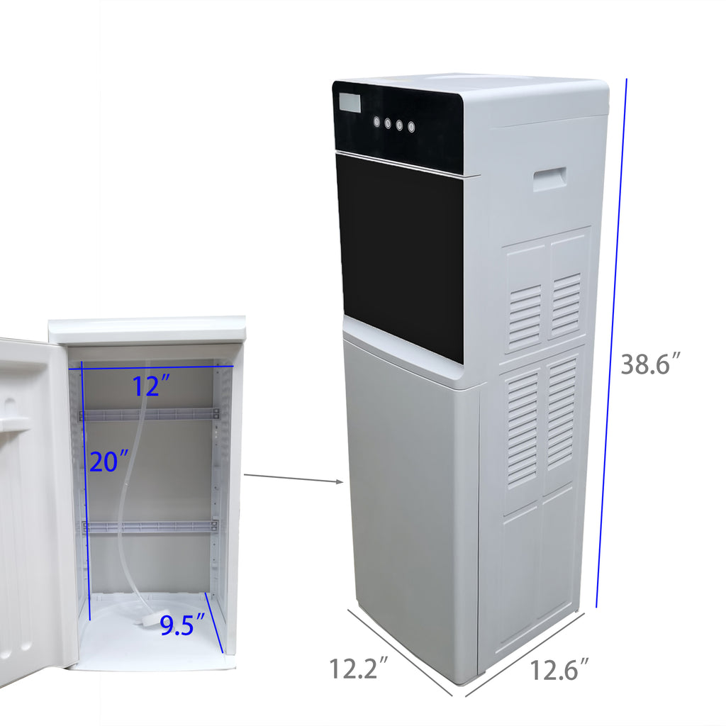 その他 WATER SERVER Zerowater 5-Gal Water Cooler with 5-Stage Filtration, Water