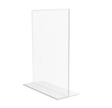 80PK 4X6" Picture Frame Sign Holder Display Acrylic Marketing DesertBeverageMenu 15885-80PK