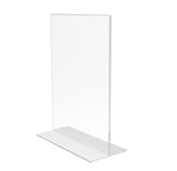 80PK 4X6" Picture Frame Sign Holder Display Acrylic Marketing DesertBeverageMenu 15885-80PK