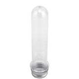 10 PCS 50ml Clear Plastic Round-bottom Test Tubes with Screw Caps for Bath Salt Candy Storage ,Scientific Experiments,0.97 X 6.3" Test Tubes 15895-10PK-50ML