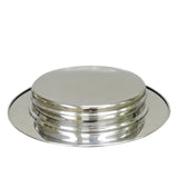 1PC Stainless Steel Premium Communion Bread Plate Church Polished Tray 15905