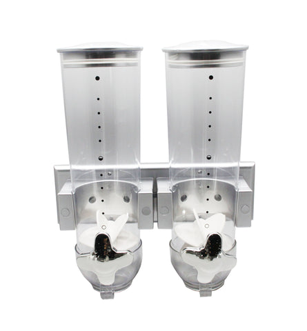 7.5 Ounces New Type Wall Mounted Double Cereal Dispenser 15922